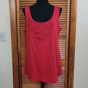 NWT Avenue Beaded Tank Top Plus Size 14/16